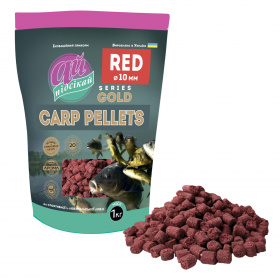 CARP Pellets RED Ø 10,0 мм 1000г у зіп упаковці CARP Pellets RED Ø 10,0 мм 1000г у зіп упаковці