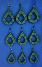 Грузило  фарб.GRIPPA 100 гр (уп.10 шт.)