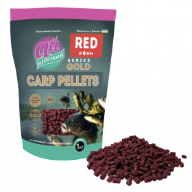CARP Pellets RED Ø 6,0 мм 1000г у зіп упаковці CARP Pellets RED Ø 6,0 мм 1000г у зіп упаковці