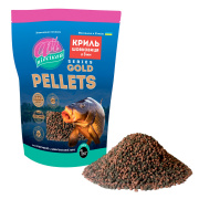 Pellets  GOLD Ø 3.0 мм "КРИЛЬ / ШОВКОВИЦЯ" у зіп. упаковці