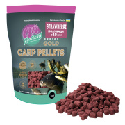 CARP Pellets STRAWBERRI Ø  6,0 мм 1000г у зіп упаковці