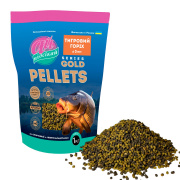 Pellets  GOLD Ø 3.0 мм "ТИГРОВИЙ ГОРІХ" у зіп. упаковці