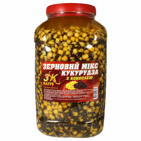 Кукурудза (з коноплею) банка 3л