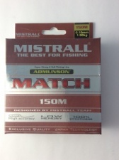 Леска Mistrall ADMUNSON MATCH 150M 0,14MM