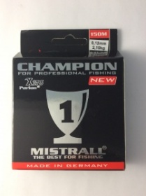 Леска Mistrall CH GREY 150M 0,12MM Леска Mistrall CH GREY 150M 0,12MM