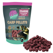 CARP Pellets STRAWBERRI MIX 1000г у зіп упаковці